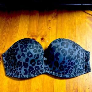 Strapless bra, push-up